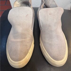 Suede Seavees Slip-On Shoes - Tan